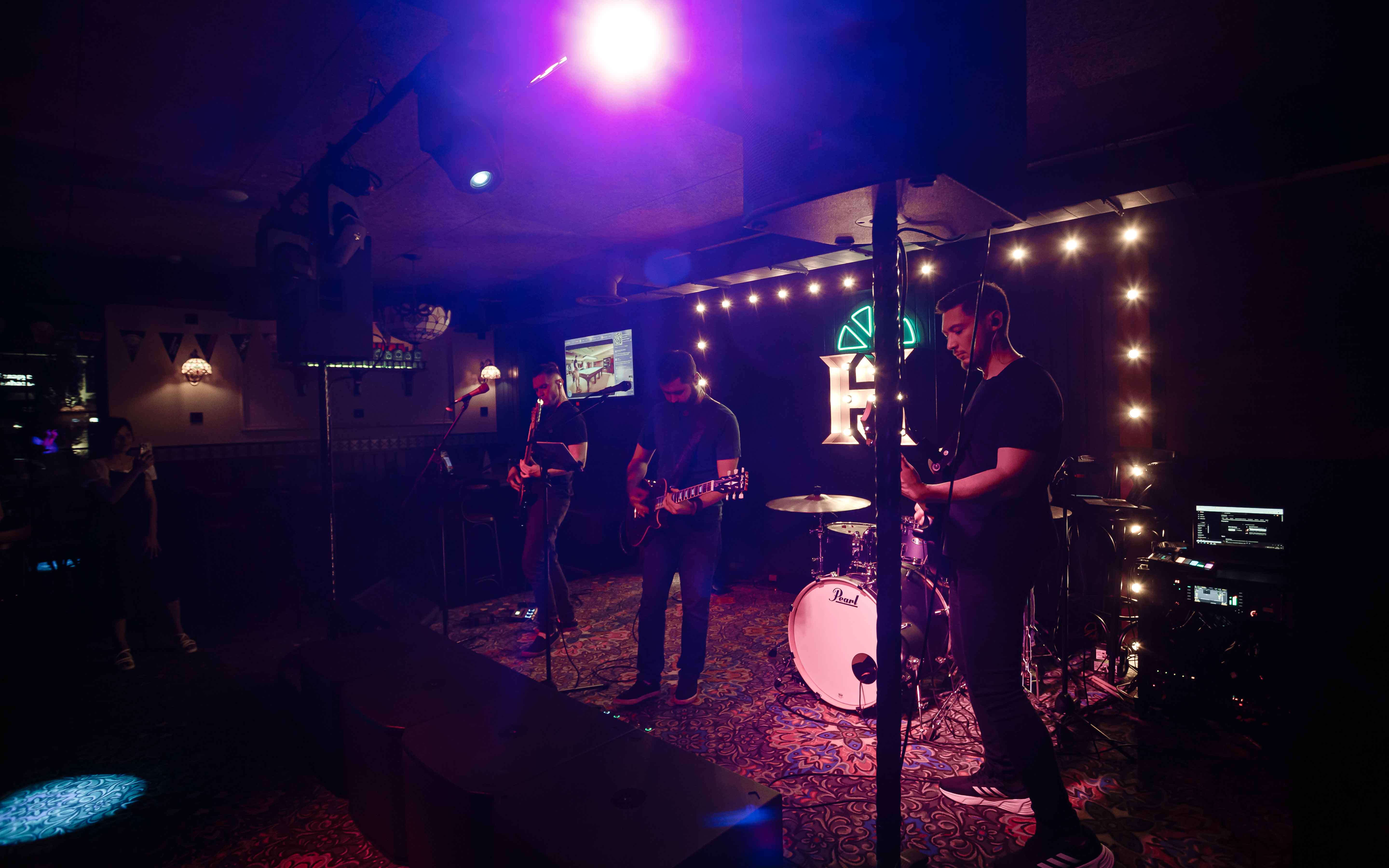 Live music in Almaty pub